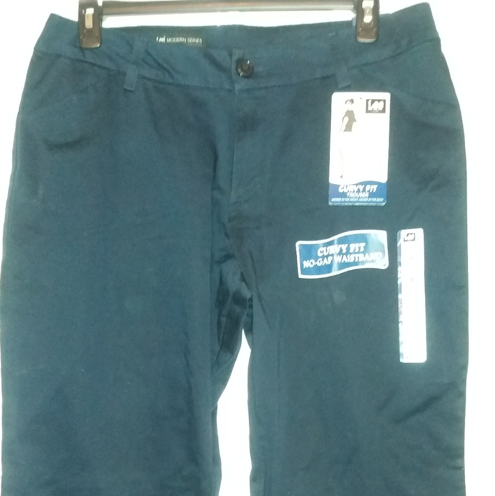 Lee curvy fit dress pants.